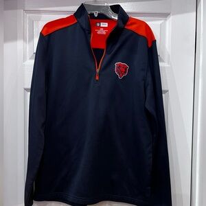 NFL Team Apparel quarter mens shirt size L